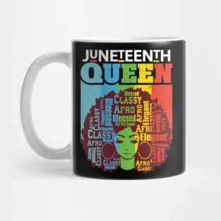 Juneteenth Queen Bleesed Mug